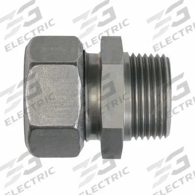 BRENNAN INDUSTRIES Compression Tube Straight: 8 mm OD x 2 mm OD x 1/8 in Pipe size - Metric Flareless Bite Type Stainless Steel Compressin Fittings