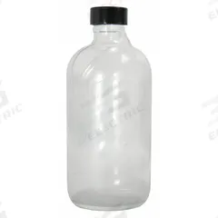 QORPAK Sampling Bottle: 960 mL, Colorless, 33-400, Phenolic, 12, PolyCone, Type III (MPN GLC-02227). Key specifications — Body Color: Colorless; Pre-Cleaned: None; Body Material: Soda Lime Glass; Brand: QORPAK; Screw Closure Size: 33-400; Graduated: No; USP Specification: Type III; Closure Attached: Attached.
