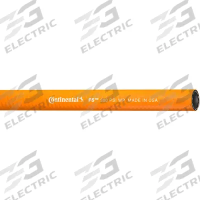 CONTINENTAL Bulk Air and Multipurpose Hose: 1/4 in Hose Inside Dia., Orange - TPE Bulk Air Hoses with TPE Cover