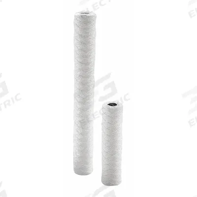FULFLO Water Filter Cartridge: 75 micron, String Wound, 5 gpm, Rayon, 10 in Overall Ht - String & Blanket Wound Water Filter Cartridges
