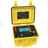 AEMC INSTRUMENTS Micro Ohmmeter: 2 microohm to 50 microohm, CAT III, Digital, USB, IP53/IP64 (MPN 6240). Key specifications — Brand: AEMC INSTRUMENTS; IP Rating: IP64; CAT Safety Rating: CAT III; Tester Type: Micro Ohmmeter.