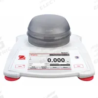 OHAUS Compact Bench Scale: 120 g Capacity, 0.001 g Readability, Carat/Custom/g/mg/oz/pwt, ABS (MPN STX123). Key specifications — Brand: OHAUS; Display Type: VGA Touchscreen.