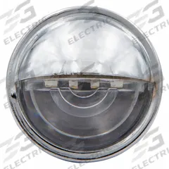 MAXXIMA License Plate Light: LED, License Plate Light, Clear, Round, 1 1/2 in Overall Dia, Bezel (MPN M25201L). Key specifications — Standards: DOT Compliant; Electrical Connection: Blunt Cut Wires; Brand: MAXXIMA; Installation Type: Permanent; Lens Color: Clear; Mount Type: Bezel; Lighting Technology: LED; Light Type: License Plate Light.