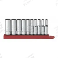 GEARWRENCH Socket Set: 1/4 in Drive, 6-Point, SAE, 3/16 in to 9/16 in (MPN 80309D). Key specifications — attr1224269: 1/4 in; attr1204685: Not Tether Capable; attr1204650: 3/16 in to 9/16 in; attr1204673: Socket Bits Not Included; attr1204688: GEARWRENCH; attr1224230: Friction; attr1224354: No Thin Wall; attr1206170: Deep Sockets.