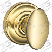SCHLAGE Door Lockset: Passage Knob Locksets, Brass (MPN F10 SIE 505 AND). Key specifications — Lockset Style: Andover.