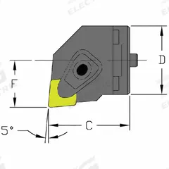 ULTRA-DEX USA Indexable Cutting Head Unit: SH24 DCLNL4 (MPN 912-000-245). Key specifications — attr257335: SH24 DCLNL4.
