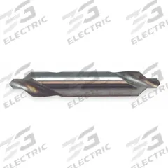 KEO Center Drill: Plain Type, 60°, 6.3 mm Overall Lg, High Speed Steel (MPN 906-000-326). Key specifications — Brand: KEO; End Type: Double End.