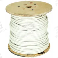 Building Wire: Copper, 2 AWG, 1 Conductors, Stranded, White, 500 ft Lg, THHN (MPN 20503901). Key specifications — Voltage: 600 V; Brand: SOUTHWIRE.