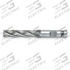 OSG Roughing End Mill: Cobalt, 3 Flute, Fine Pitch, 5/16" Mill Dia, 1-3/8" LOC, 3-1/8" OAL (MPN 4509500)