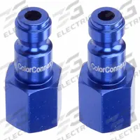 LEGACY Quick Connect Plug: 1/4 in Body Size, 1/4 in Hose Fitting Size, 1/4"-18 Thread Size, 2 PK (MPN A72430C-2pk). Key specifications — Thread Size: 1/4"-18; Brand: LEGACY; Hose Fitting Gender: Female; Coupling Locking Type: Sleeve.