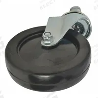 APPROVED VENDOR Caster: Shelving Units/Utility Carts, Rubber, Swivel, 5 in Caster Wheel Dia, Caster (MPN MHSR5SQG). Key specifications — attr15992: Utility Carts; attr15994: Rubber; attr15995: Swivel; attr38622: APPROVED VENDOR.