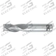 OSG Square End Mill: Carbide, 3 Flute, 1 mm Mill Dia, 3 mm LOC, 39 mm OAL (MPN 403-0394)