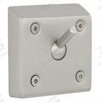 BRADLEY Bathroom Security Hook: 1 Hooks, Stainless Steel, Satin, 20 lb Release Point, 1 (MPN SA36-000000-GR). Key specifications — Material: Stainless Steel.