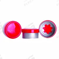 Lab Bottle Caps: 13 mm Dia, Silver, Aluminum, Unlined, 1,000 Closures Included, Colored (MPN W224202). Key specifications — Closure Type: Flip Cap; Clarity: Colored; Septa Included: No; Vented: No; Brand: WHEATON; Closure Color: Silver; Closure Liner Material: Unlined.