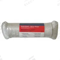 APPROVED VENDOR General Purpose Utility Rope: Braid, 5/16 in Dia, 160 lb Working Load Limit, White (MPN 12U276). Key specifications — Brand: APPROVED VENDOR; Rope Type: Dynamic.