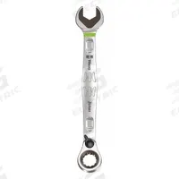 WERA Combination Wrench: Alloy Steel, Nickel Chrome, 45/64 in Head Size, 9 1/8 in Overall Lg, Offset (MPN 05020073001). Key specifications — attr309600: 45/64 in; attr309611: Nickel Chrome; attr309610: Alloy Steel; attr309604: Yes; attr309612: No; attr309613: No; attr309615: No; attr324932: WERA.