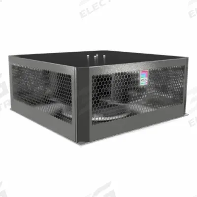 RITTAL Air Distribution Fan: Air Distribution Fan, 100/130V AC, 7 7/8 in Ht, 18 1/2 in Wd - Equipment Rack Cooling Fans
