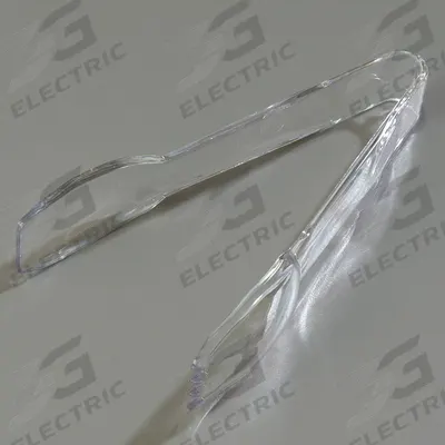 CARLISLE Salad Tongs: 6 7/16 in Overall Lg, Clear, NSF Certified, Plastic - Serving Tongs