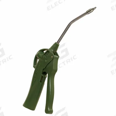EXAIR Air Gun: Ergonomic Grip, Polyoxymethylene, 1/4 in Female NPT, Angled - Pistol-Grip Air Guns