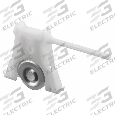 PRIME-LINE Tension Spring Roller: Tension Spring Roller, 8 13/32 in Overall Ht - Screen Door Hardware