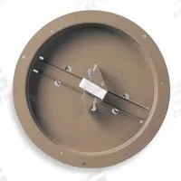 8"dia Steel Control Damper: For 8 in Nominal Duct Dia, 9 1/2 in Overall Dia (MPN 4JRL5). Key specifications — Brand: APPROVED VENDOR; Blade Type: Butterfly.
