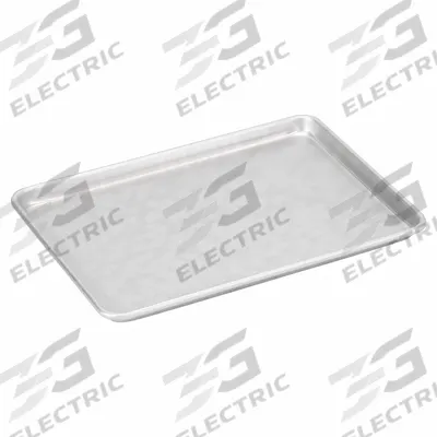 CHICAGO METALLIC Sheet Pan: Sheet Pan Pan, One Half Sheet Pan Size, Aluminum, Glazed, Solid - Sheet Pans