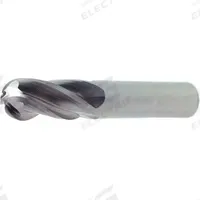 OSG Ball End Mill: Carbide, 2 Flute, 3/64" Mill Dia, 9/64" LOC, 1-1/2" OAL (MPN 402-0469-BN)
