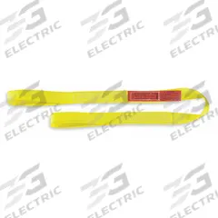 LIFT-ALL Web Sling: Type 3, Polyester, 4 ft Sling Lg, 10 in Eye Lg, 2 Plies (MPN EE2602DFX4). Key specifications — Sling Type: Type 3; Brand: LIFT-ALL; Tag Type: Standard Tag.
