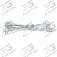 APPROVED VENDOR Bale Ties: Galvanized Annealed, Galvanized, 16 ga Wire Gauge, 0.062 in Wire Dia (MPN 16GAL22-2.5M-AD1). Key specifications — Number of Loops: Double Loop; Brand: APPROVED VENDOR; Wire Finish: Galvanized Annealed.
