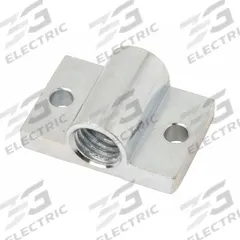 APPROVED VENDOR Spring Plunger Mounting Base: Steel, For 5/8"-11 Thread (MPN Z0383). Key specifications — Brand: APPROVED VENDOR; Manufacturer Part Number: Z0383; Overall Length: 1.88 in; Overall Width: 1.25 in; Overall Height: 0.8 in; Base Height: 0.31 in; Mounting Hole Diameter: 17/64 in.