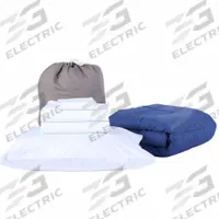 MARTEX Bed and Cot Sheets: Navy, 100% Polyester Fabric Material, T200, XL Full Fits Mattress Size (MPN 1C50953). Key specifications — Color: Navy; Includes: (2)Navy Comforter; Compatible Size: XL Full.