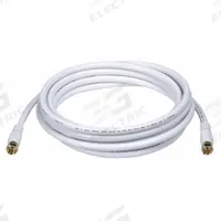 MONOPRICE Coaxial Cable: RG-6/UL, 18 AWG Conductor Gauge, 10 ft Cable Lg (MPN 6315). Key specifications — Shielding Material: Aluminum-Mylar.