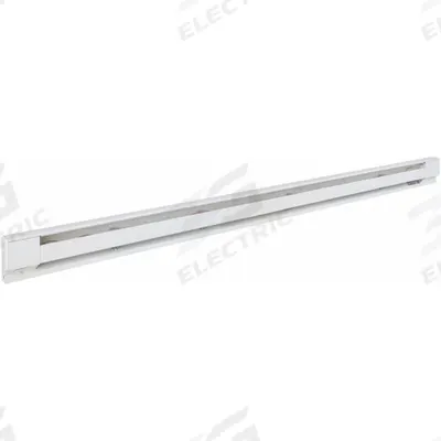 Dayton Electric Baseboard Heater: Residential Grade, 1504W/2000W, Thermostat Not Included - Standard Electric Baseboard Heaters