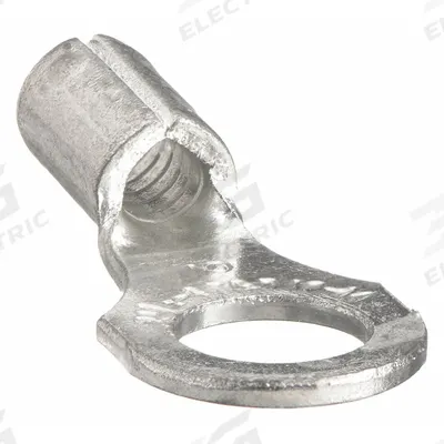 STA-KON Ring Terminal: Bare, #10 Stud Size, 18 AWG to 14 AWG Wire Sizes - Non-Insulated Ring Terminals