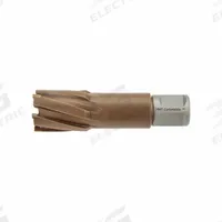 HOLEMAKER TECHNOLOGY Annular Cutter: 7/8 in Cutter Dia, 2 in Max Cutting Dp, TiAlN/TiSiN, Carbide (MPN 109070-0080). Key specifications — attr253884: No; attr253885: TiAlN/TiSiN; attr253886: Carbide; attr253887: Weldon Flat; attr253888: Fractional Inch; attr277149: HOLEMAKER TECHNOLOGY.