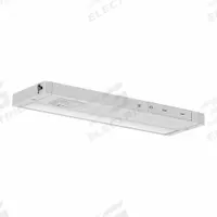 LED Dimmable Under Cabinet Light: 22 in Lg, 825 lm, 4000K, 11 W, Plug-In or Hardwired, White (MPN UC22-1K-HL-D). Key specifications — attr1262778: 120V AC; attr1262749: Plug-In or Hardwired; attr1262754: Integrated LED; attr1262758: Aluminum; attr1262760: Yes; attr1262765: LED; attr1262776: High/Low/Off; attr1262780: 4000K.