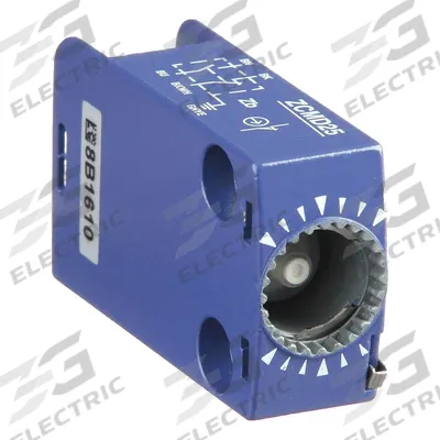 TELEMECANIQUE SENSORS Miniature Limit Switch Body: EN50047 Body, 2 Mounting Holes, 1NO/1NC - Body & Receptacle Assemblies for Limit Switches