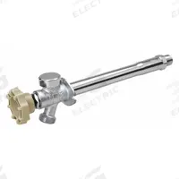 APPROVED VENDOR Sillcock: Quarter-Turn, Brass, Chrome, Aluminum, 1/2 in Inlet Connection Size, NPT (MPN 104-829HC). Key specifications — Brand: APPROVED VENDOR; Design: Standard; Body Material: Brass; Handle Material: Aluminum; Color/Finish: Chrome; Handle Type: Quarter-Turn; Inlet Connection Type: NPT; Product Type: Sillcock.