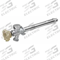 APPROVED VENDOR Sillcock: Quarter-Turn, Brass, Chrome, Aluminum, 1/2 in Inlet Connection Size, NPT (MPN 104-829HC). Key specifications — Brand: APPROVED VENDOR; Design: Standard; Body Material: Brass; Handle Material: Aluminum; Color/Finish: Chrome; Handle Type: Quarter-Turn; Inlet Connection Type: NPT; Product Type: Sillcock.