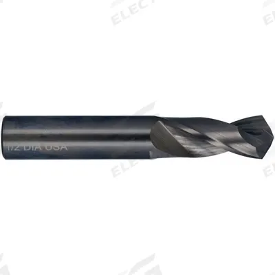 CHICAGO-LATROBE Screw Machine Drill Bit: 15/64", Carbide - General Purpose Solid Carbide Screw-Machine Length Drill Bits