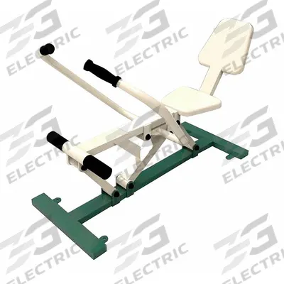 TRIACTIVE USA Rowing Machine: 28 in Overall Ht, 52 in Overall Lg, 36 in Overall Wd - Outdoor Fitness Stations
