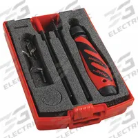 SHAVIV Deburring Tool Kit: B10/B11/B20/B30/B60/B70/C40 Blade, Mango II Handle (MPN 154-00034). Key specifications — Blade Trade Number: B20; Brand: SHAVIV; Holder Trade Letter: B.
