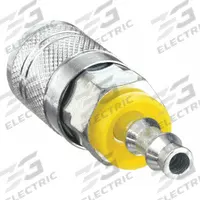 AMFLO Quick Connect Air Couplings: 1/4 in Body Size, 3/8 in Hose Fitting Size, Sleeve, Male, 10 PK (MPN C2044L). Key specifications — Brand: AMFLO; Coupling Locking Type: Sleeve; Hose Fitting Gender: Male.