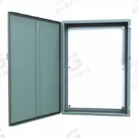 HAMMOND Electrical Enclosure: Steel, 42 in x 30 in x 10 in, NEMA 12/13, w/Panel, Solid Cover, Hinged (MPN 1418O10). Key specifications — Brand: HAMMOND; Closure Method: Clamps; Knockouts: Not Included.