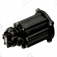 PULSAFEEDER Rotary Gear Pump Head: Magnetic Drive, PVDF, 3/4" FNPT, PTFE, Aluminum Ceramic, Spur (MPN E12KLVF-X). Key specifications — Brand: PULSAFEEDER; For Motor Frame Size: 56C; Includes Relief Valve: No; Ports: 3/4" FNPT.