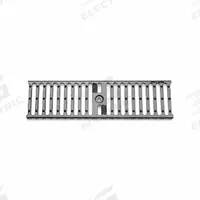 ZURN Grate: C, Rectangular, Slotted, 5 3/8 in Overall Wd, 20 in Overall Lg, 7/8 in Overall Ht, Iron (MPN P6-DGC). Key specifications — Color: Gray; Brand: ZURN; Finish: Unfinished; Grate Surface Type: Slotted.