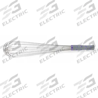 VOLLRATH Whip: 18 in Overall Lg, Nylon Handle, Purple Handle, NSF Certified - Whisks