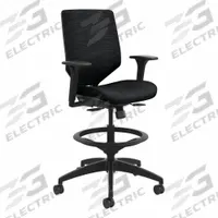 HON Task Chair: Solve, Black, Fabric Material, Adj Arms Arm, 19 in Seat Wd, 18 in Seat Dp (MPN HONSVSU1ACLC10T). Key specifications — Brand: HON; Tilting Back: No; Frame Material: Plastic; Frame Color: Black; Series: Solve.