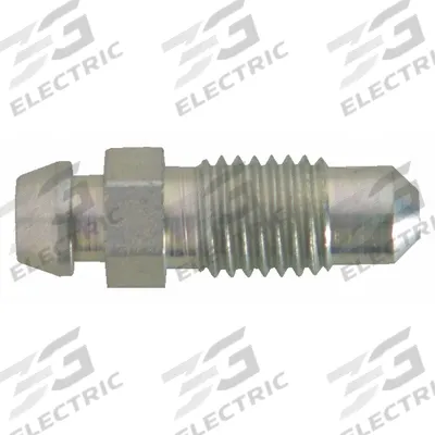 SUR&R Brake Bleeder Screw: Brake Bleeder Screw, M10-1.50 Thread Size, Steel, 5 Pieces - Hydraulic Brake Line Accessories