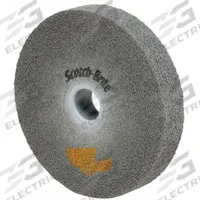SCOTCH-BRITE Convolute Wheel: 4 in Dia x 2 in W, 1 in Arbor, Silicon Carbide, Fine, Hard (9), EP-WL (MPN 7100159581). Key specifications — Series: EP-WL; Brand: SCOTCH-BRITE.